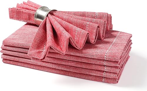 Miniatura 133 de Servilleta de tela de algodón de 18 x 18 pulgadas, color azul, servilletas de uso diario, servilletas de algodón, servilletas de boda, servilletas