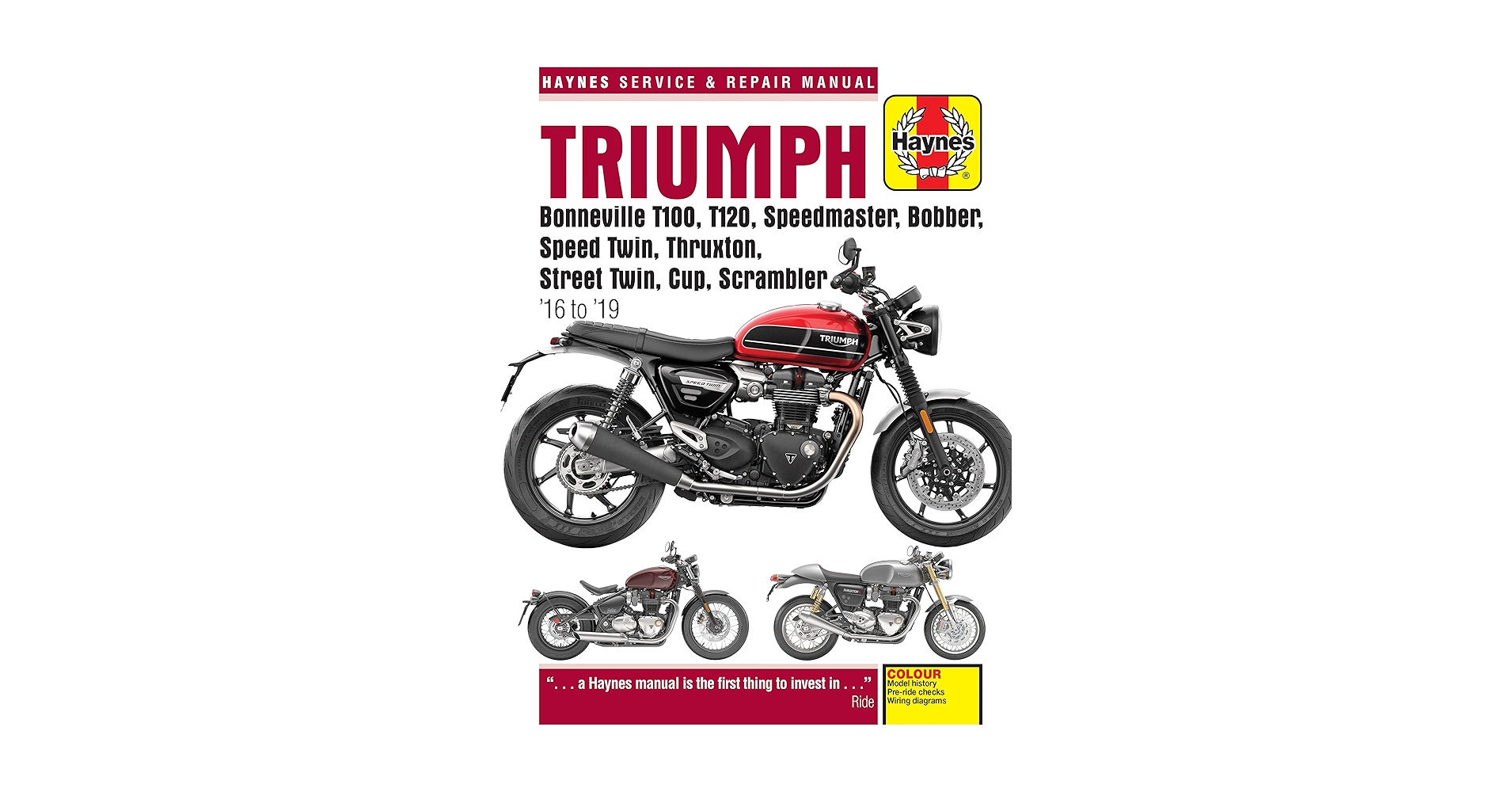Triumph Bonneville T100, T120, Speedmaster, Bobber, Speed
