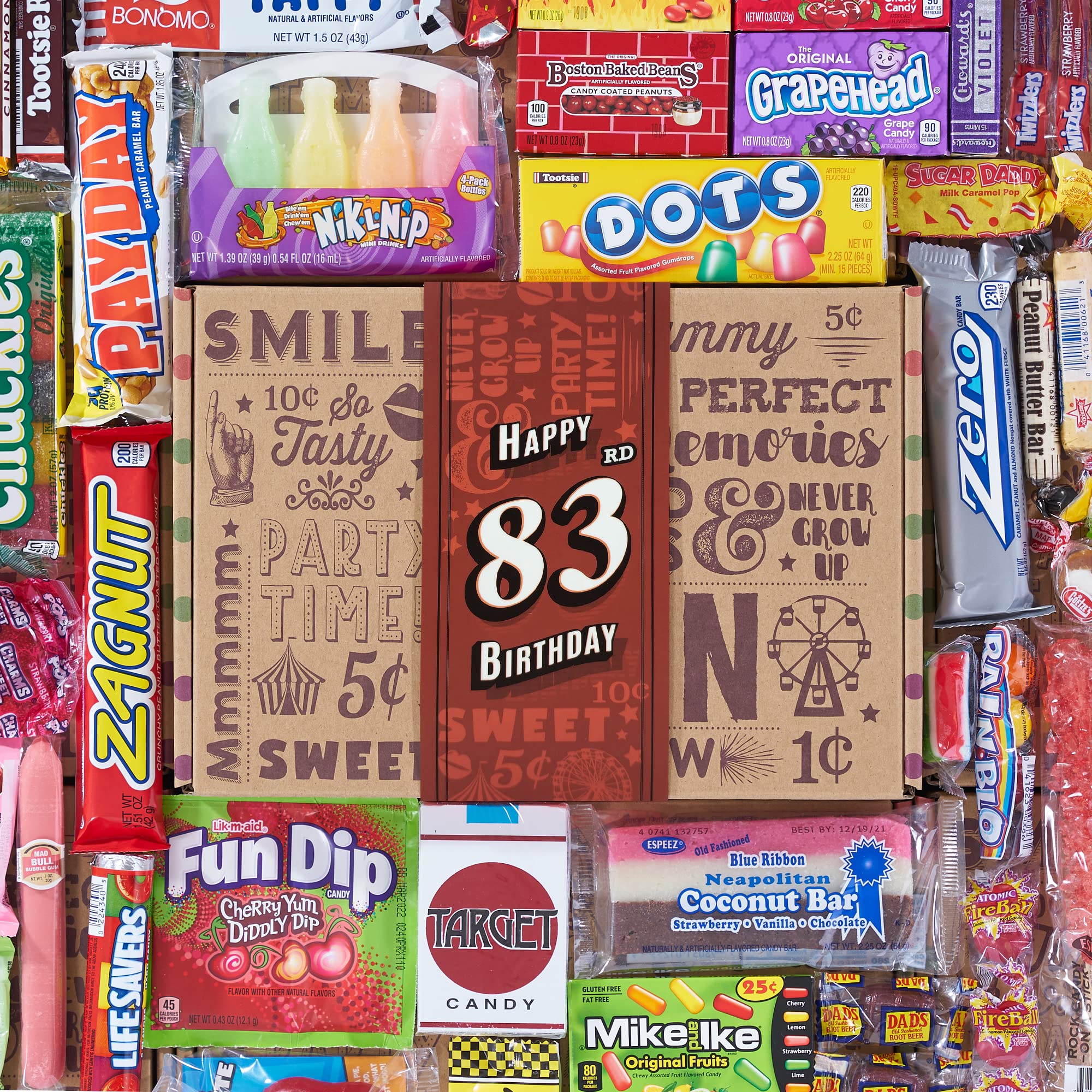 Amazon.com: Vintage Candy Co.: 80 year olds - 89 year old birthday