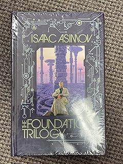 Rare - New Foundation Trilogy by Isaac Asimov Sealed Leather Bound Collectible