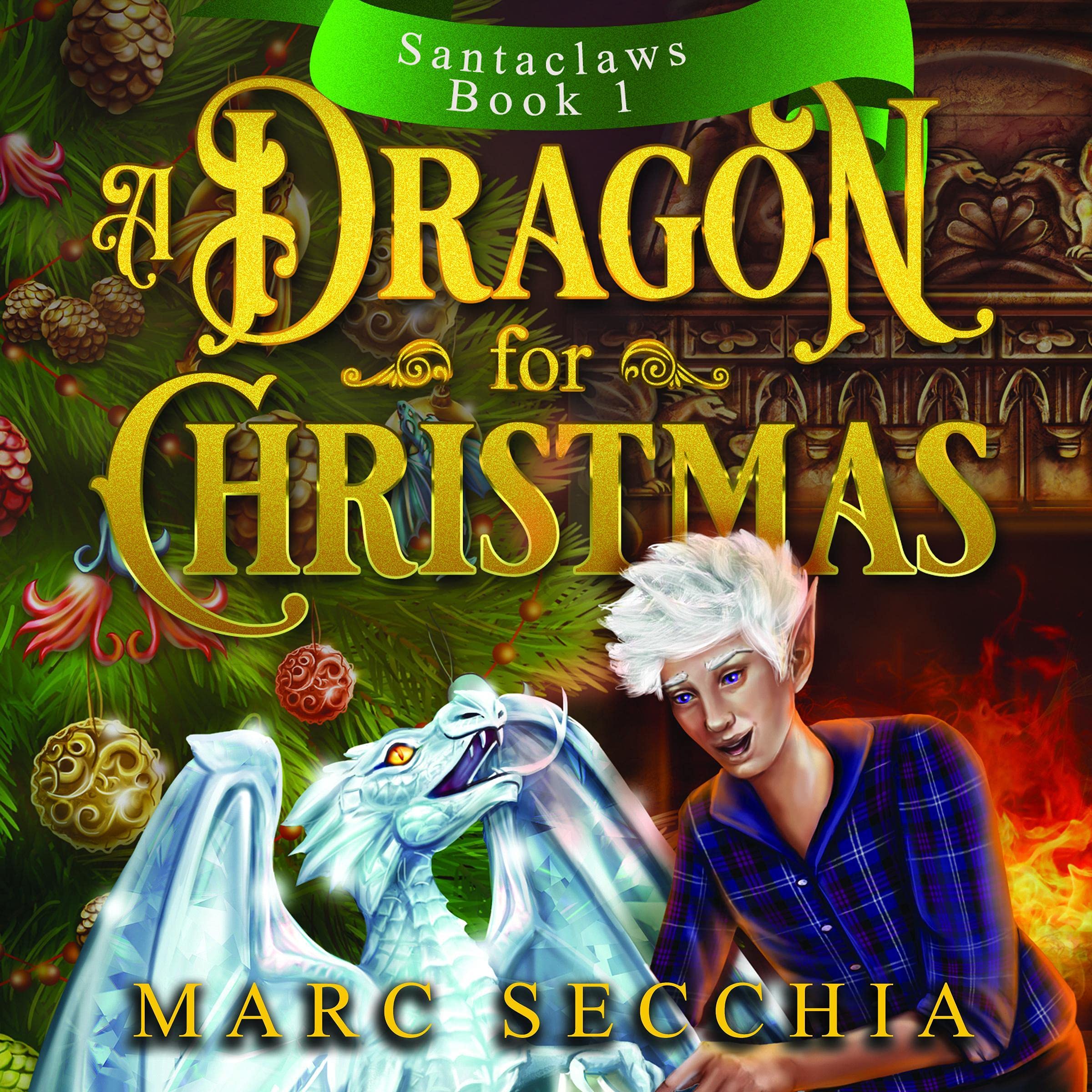 Cover art for A Dragon for Christmas