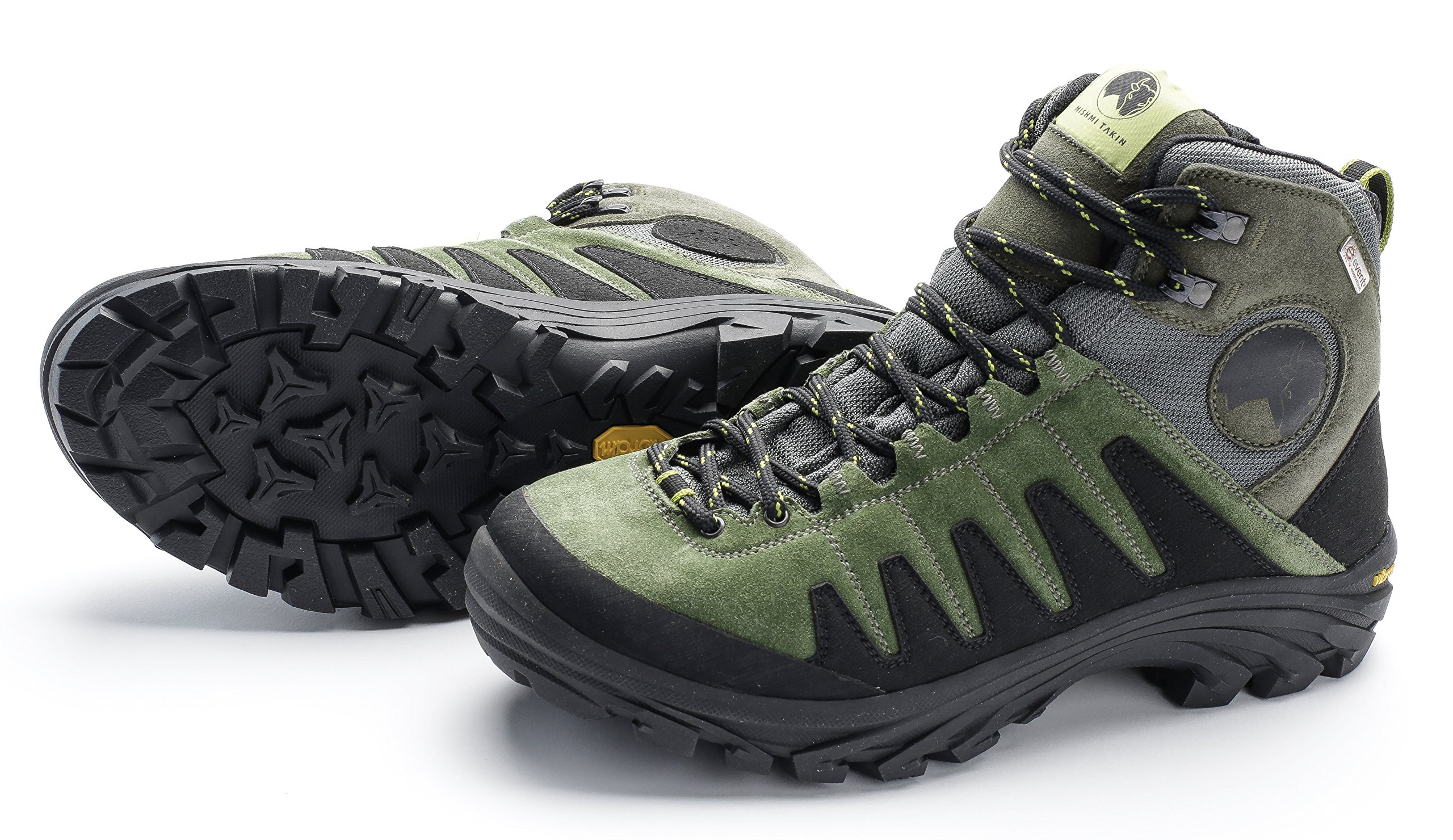 Mishmi Takin Kameng Mid Event Waterproof Hiking Boot (EU 40 / US Women 9, Moss Green)