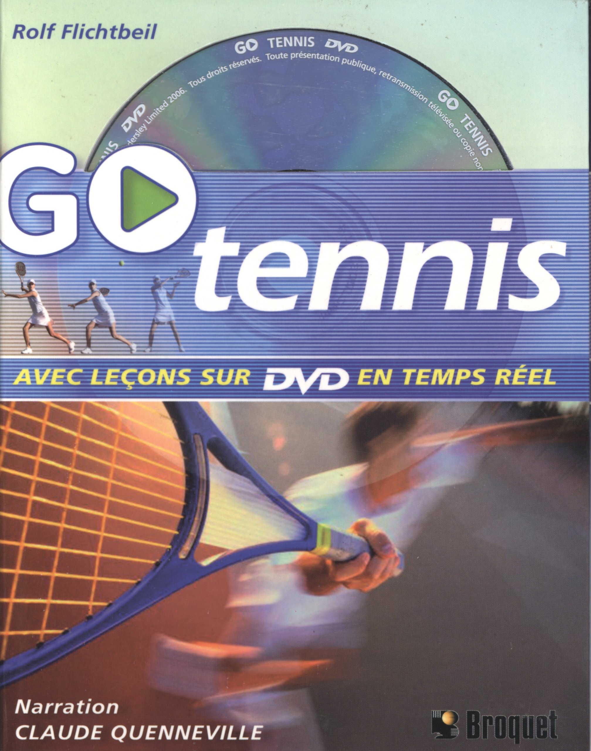 Go Tennis avec leçons sur DVD en temps réel Flichtbeil, Rolf