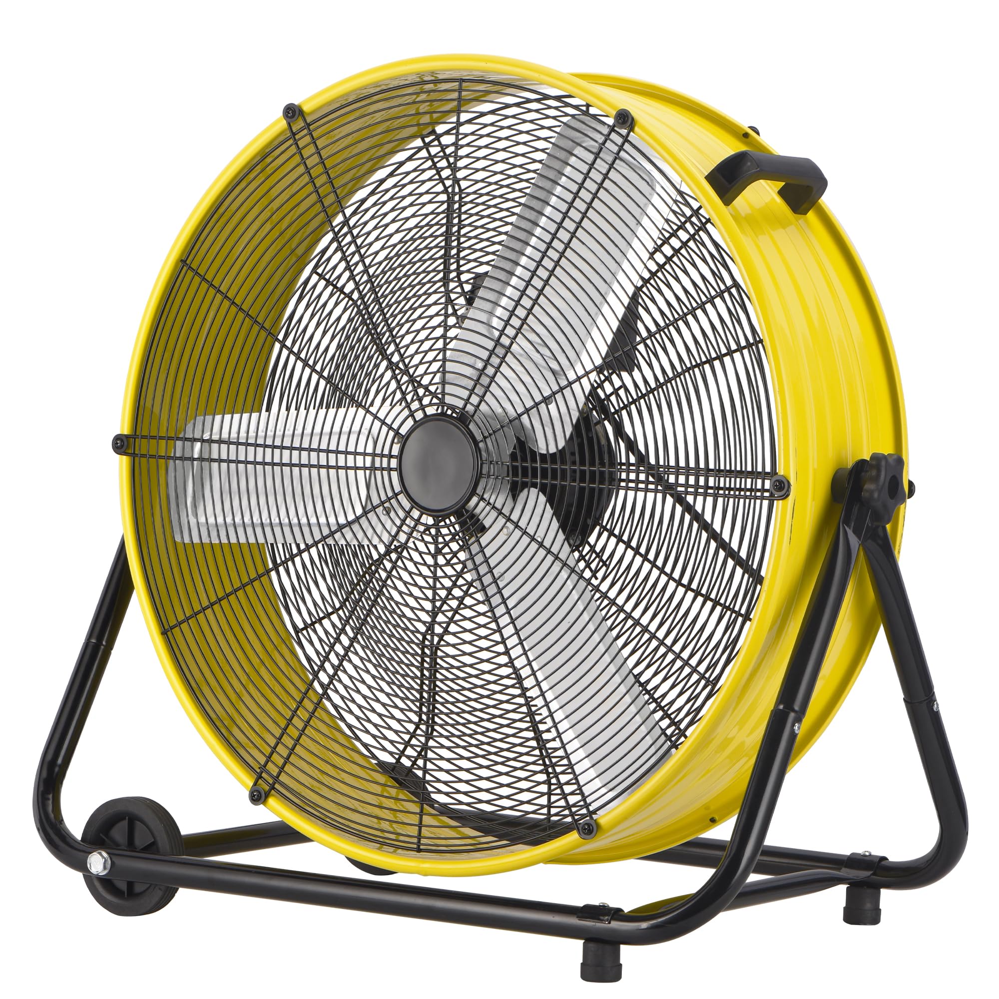 uthfy 14000 cfm heavy duty industrial drum fan, 30 inch 550w high velocity floor fan with 3 speeds, 360° tilt metal garage fan for warehouse, commercial, workshop, factory and basement