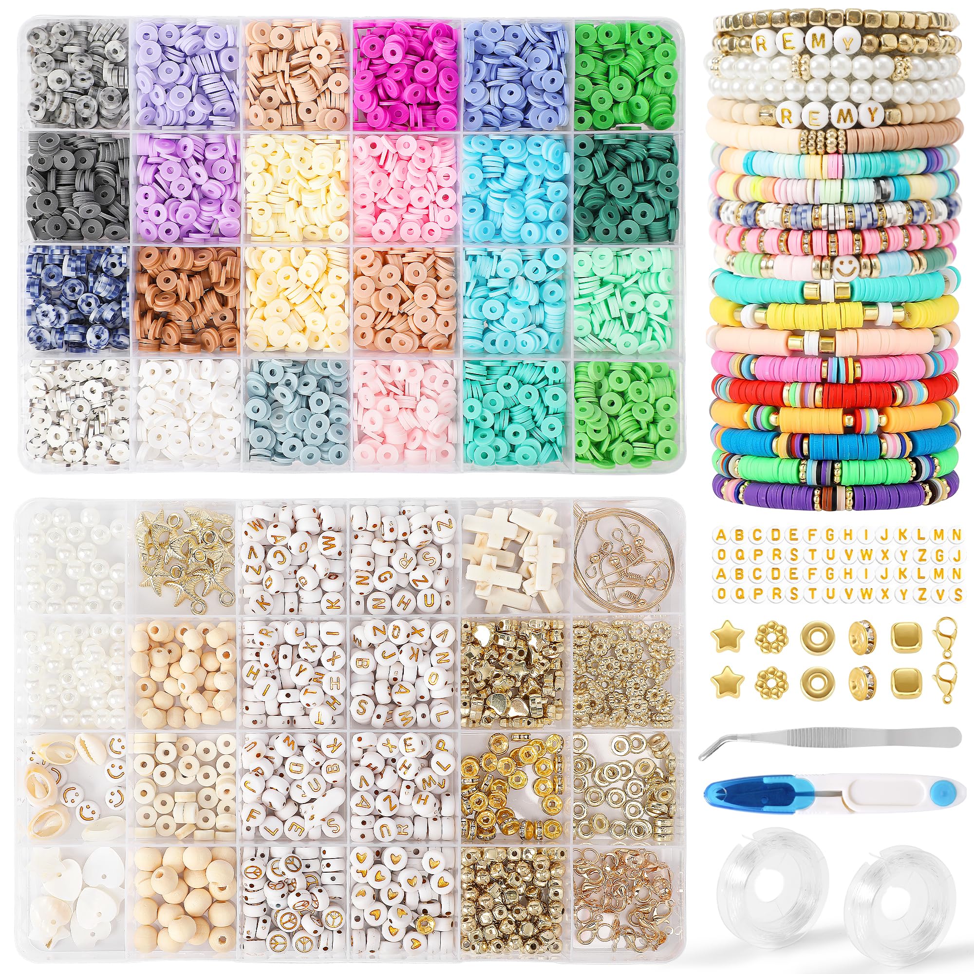 FEHCBIO Clay Perlen 6mm