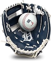 Vista 25 de Franklin Sports MLB Youth Teeball Glove and Ball Set - Kids Baseball and Teeball - Perfect First Kids Glove - 9.5