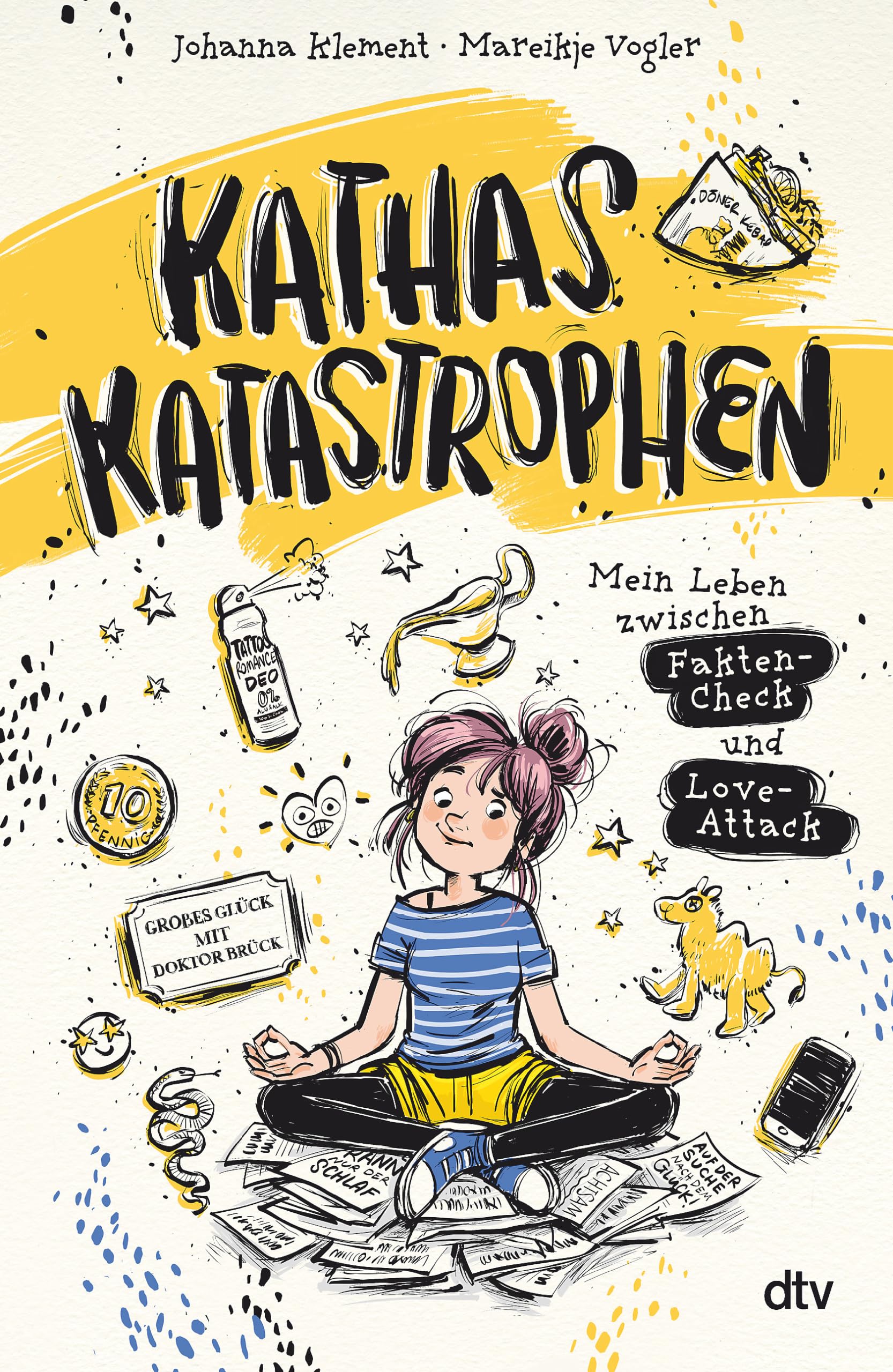 Kathas Katastrophen – Mein Leben zwischen Fakten-Check und Love-Attack: Witzig illustrierter Comicroman ab 11 über die Höhen und Tiefen des Teenageralltags