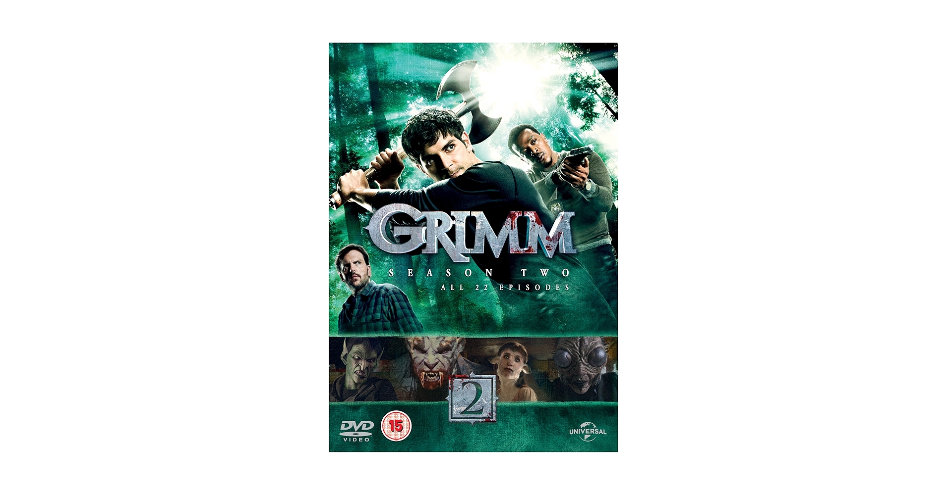 Amazon.com: Grimm - Season 2 [DVD] [2013] : David Giuntoli