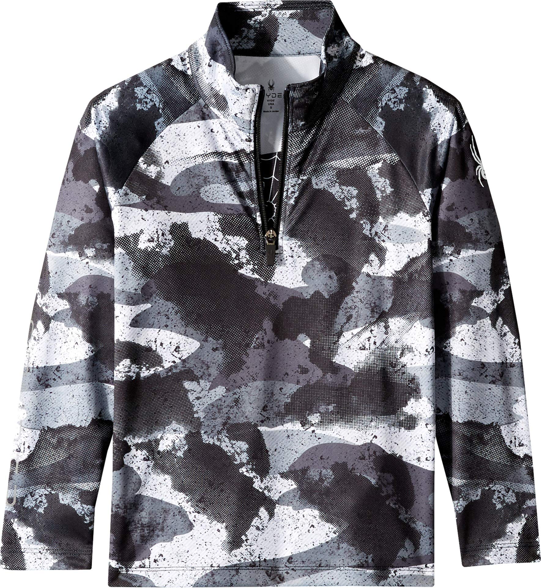 Spyder Chłopięce Limitless Camo Half Zip T-Neck