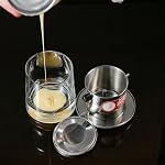 Vietnamese Drip Coffee Maker Filter. Single Cup Serve. INOX.(1, Small) (Many Sizes)