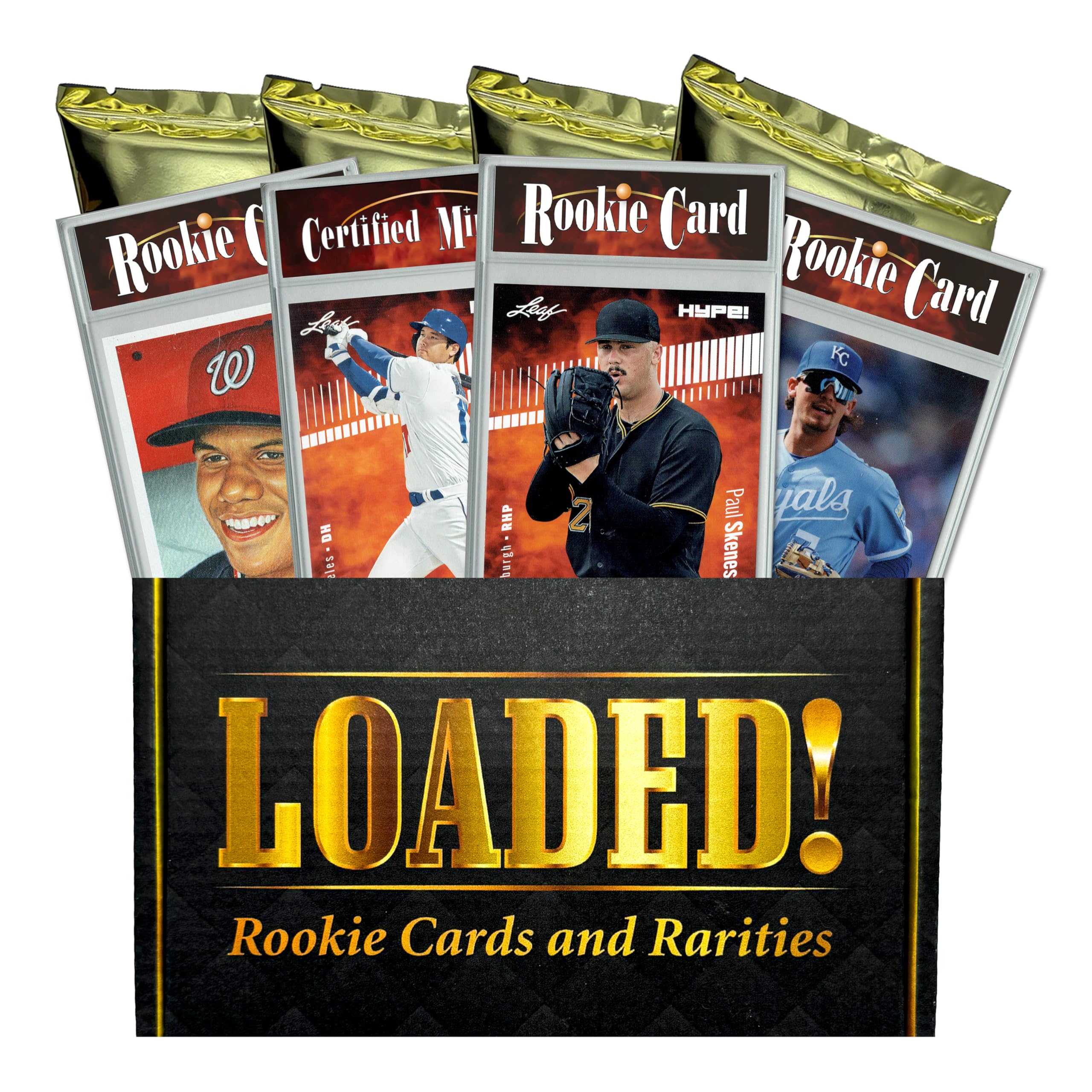 スポーツ選手 Baseball COLLECTORS TRADING CARDS Amazon.com: LOADED! Baseball Collector's Box: 4 Certified Mint+