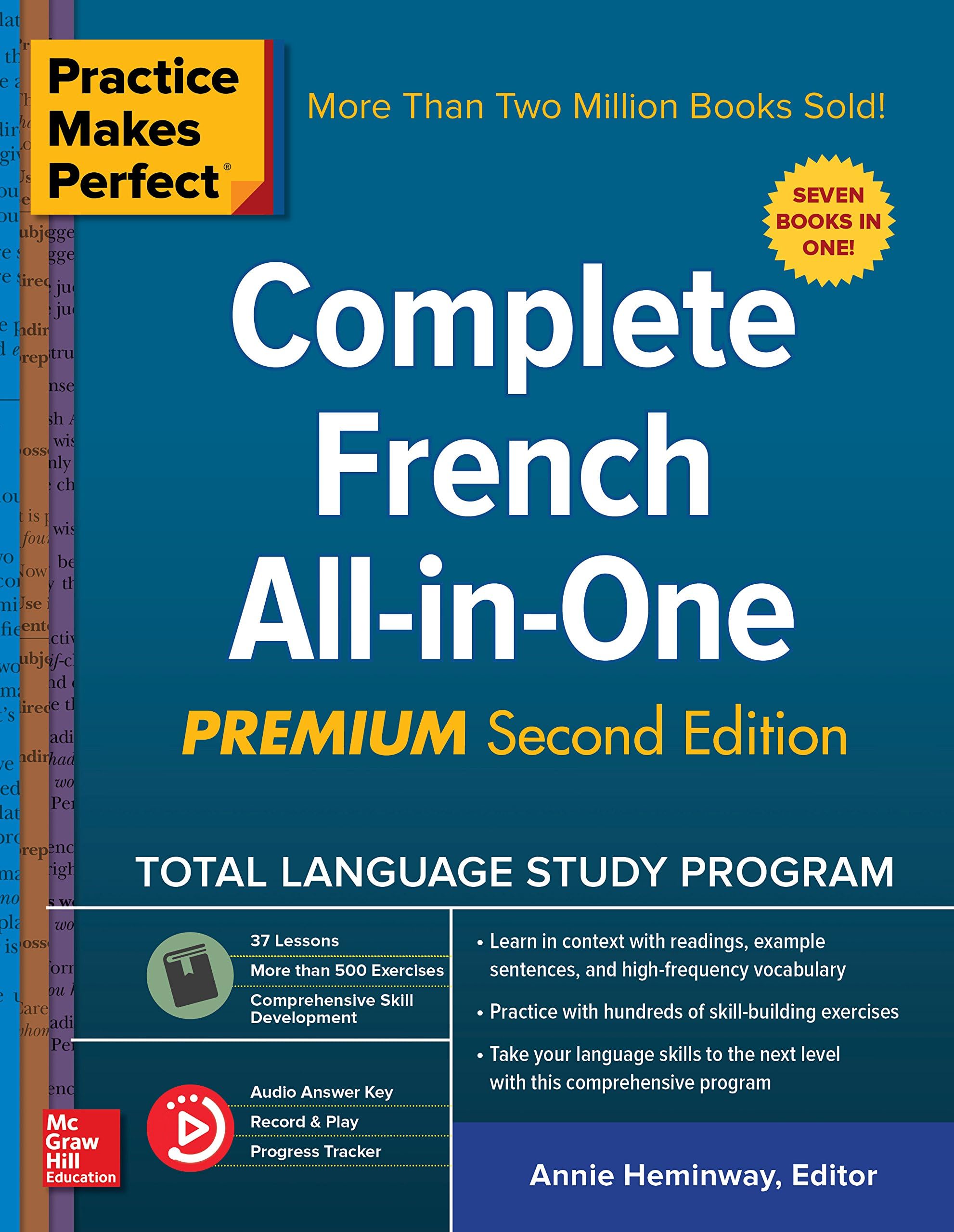 Practice Makes Perfect: Complete French All-in-One, Premium Second Edition (French Edition) 2nd Edition, Kindle Edition