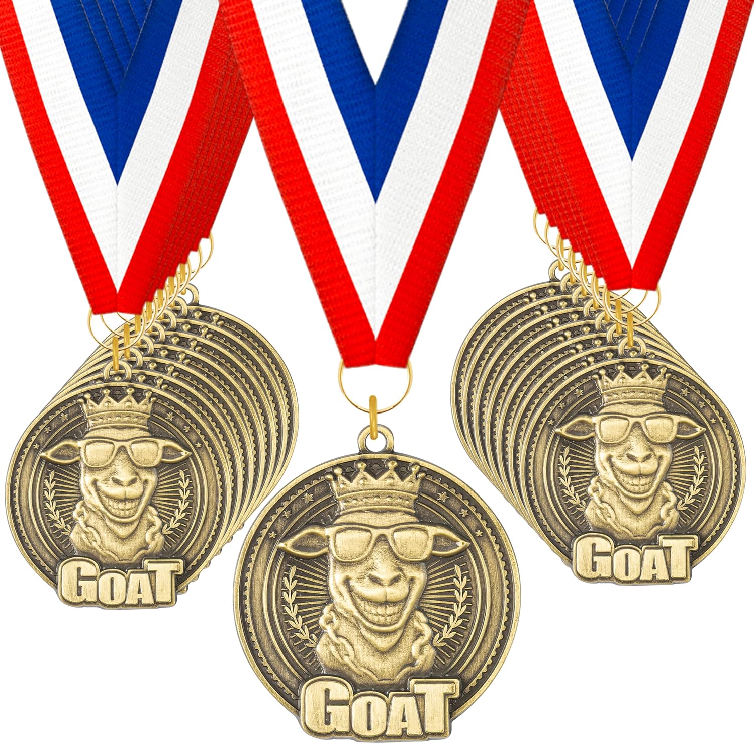 K1tpde Award Medals with Neck - 30PCS Bronze Winner Medals Bulk Prizes for Kids Trophy Award Prize Gifts for Adults and Students Academic Competitions, Tournaments