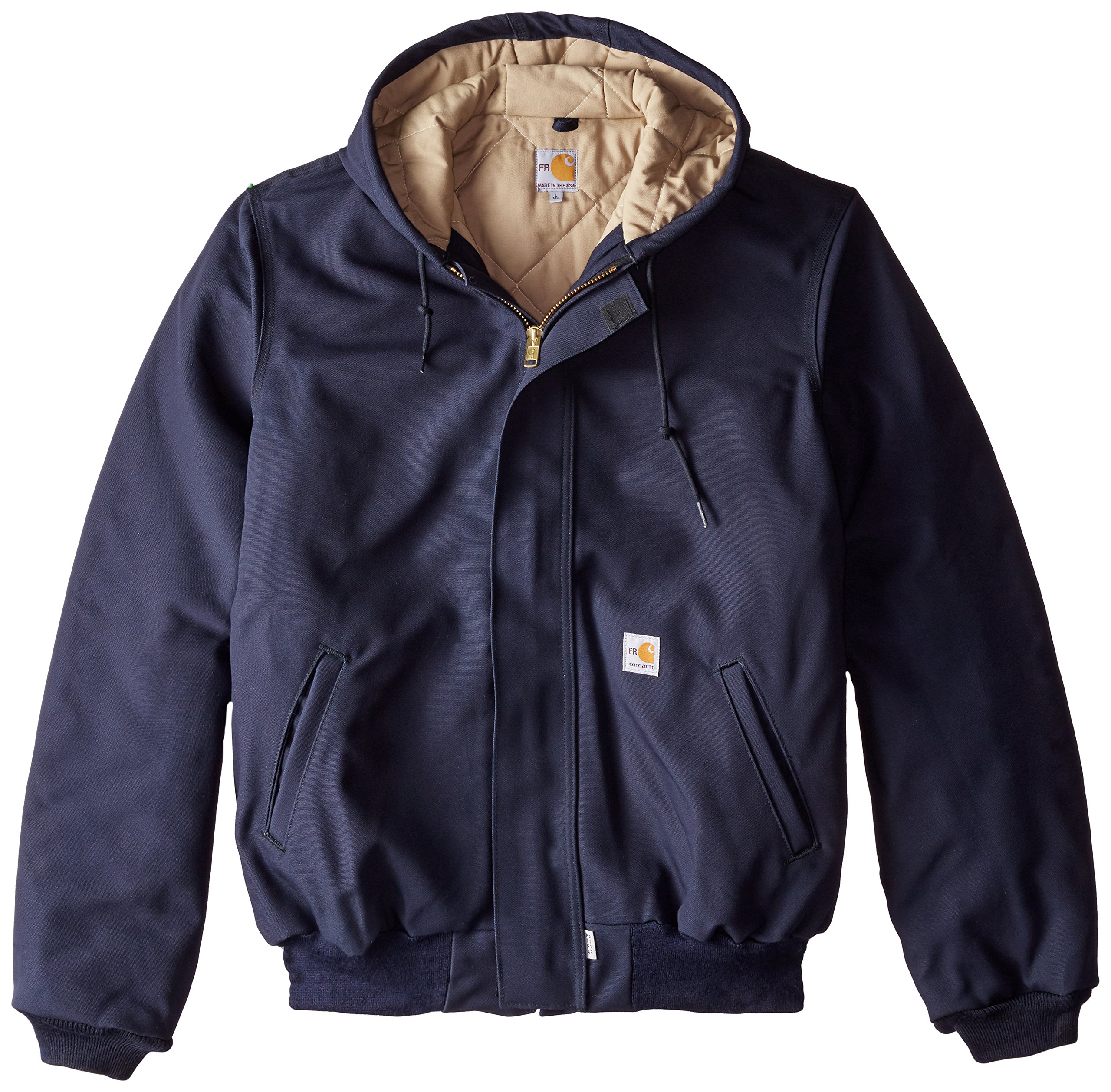 Carhartt Men's Flame Resistant Duck Active Jacket Large Dark Navy for