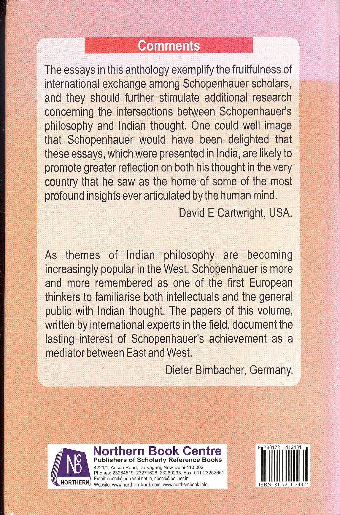 Schopenhauer and Indian Philosophy: A Dialogue