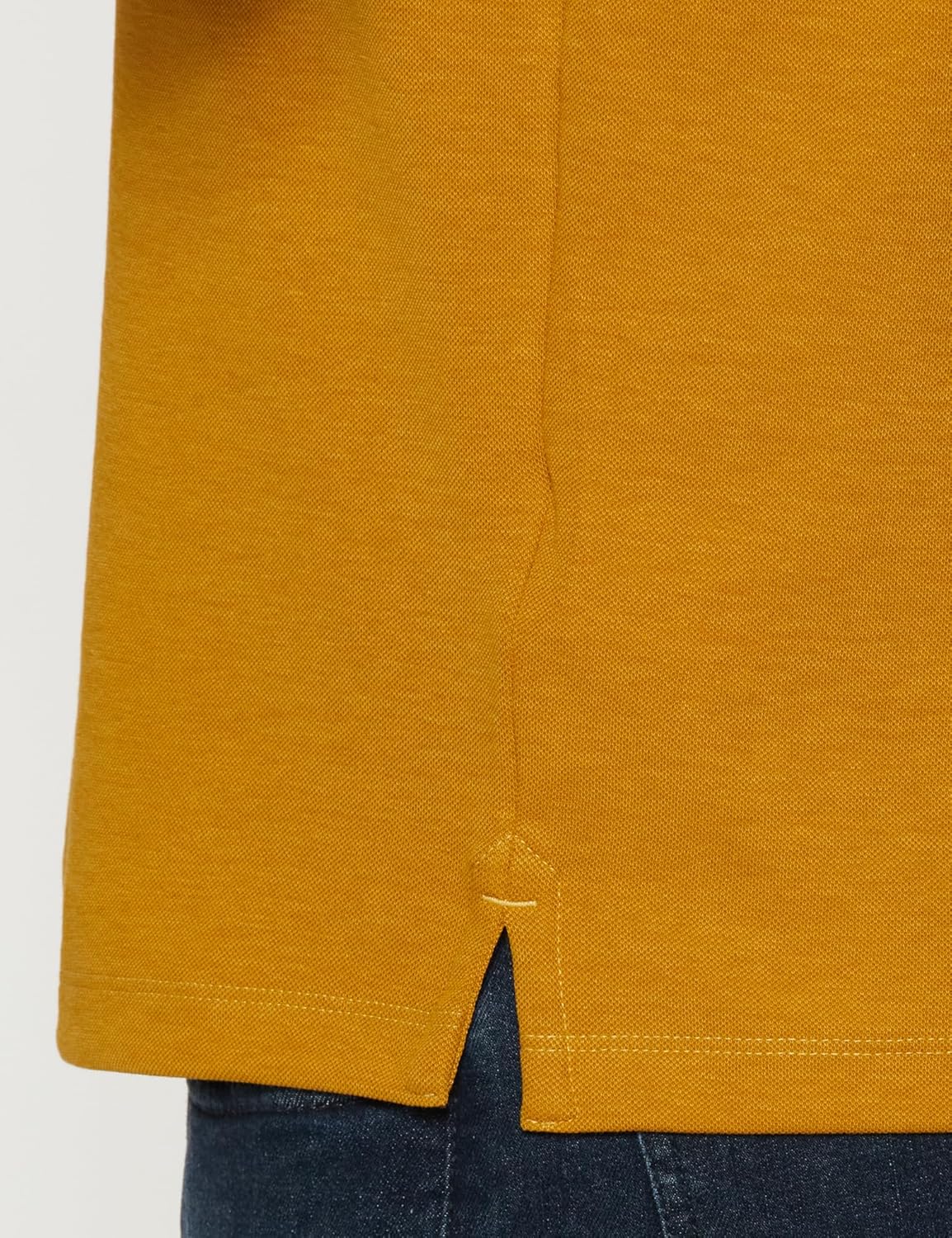 Peter England Men's Premium Regular Fit Half Sleeve Polo T-Shirt with Pocket | Cotton Rich | Birds Eye Interlock Weave - Image 5