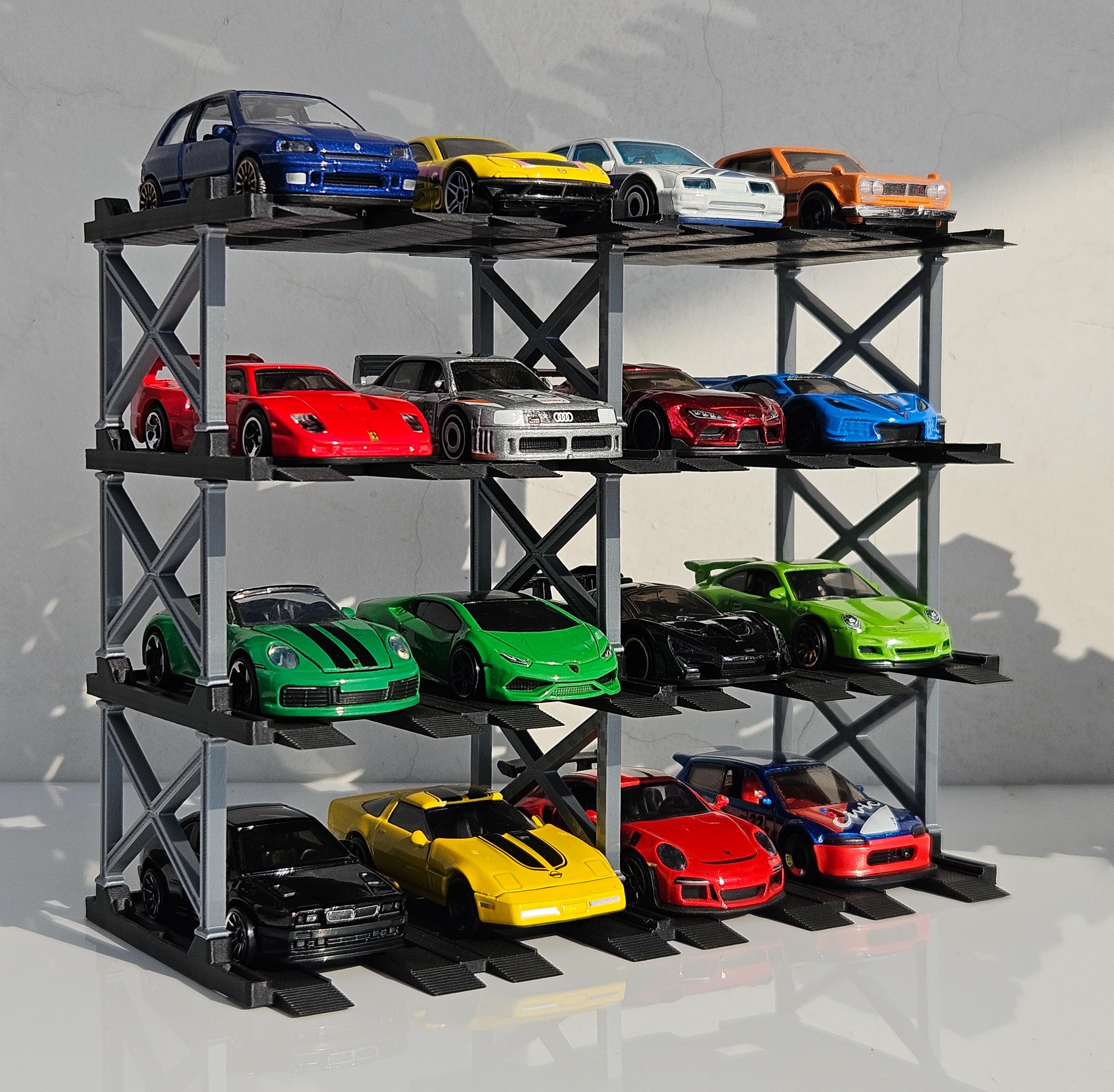 Garage64 1:64 Diecast Car Display Enclousure– Multi-Tier