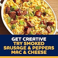 Vista 9 de Kraft Deluxe Mac y queso, 1 caja, para cenar o cenar fácilmente, cuatro quesos, sin tintes ni sabores artificiales, 14 onzas