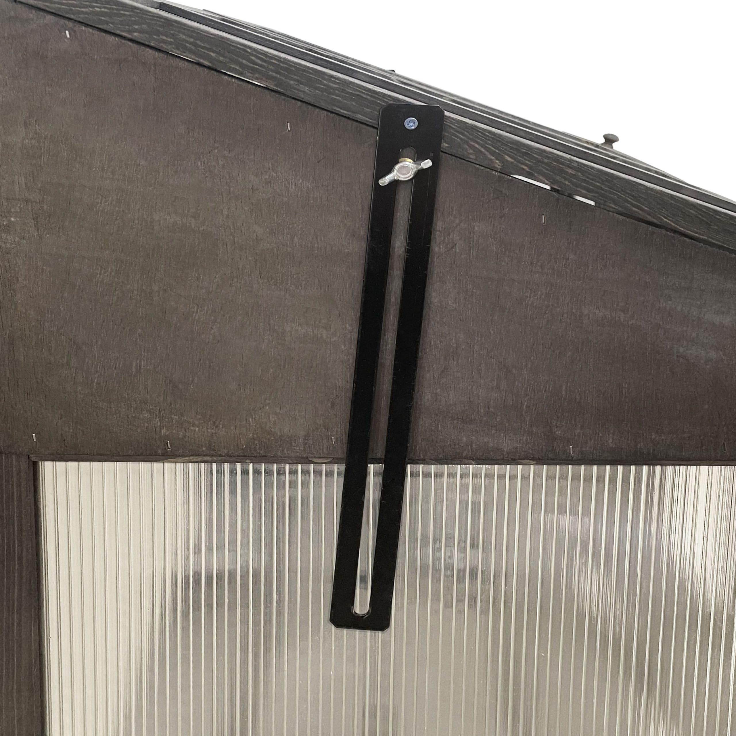 Szklarnia - Szklarnia - Szklarnia - Szklarnia - Szklarnia - Szklarnia - 120 x 49 x 97,5 cm - Drewno świerkowe z płytami PC - szara