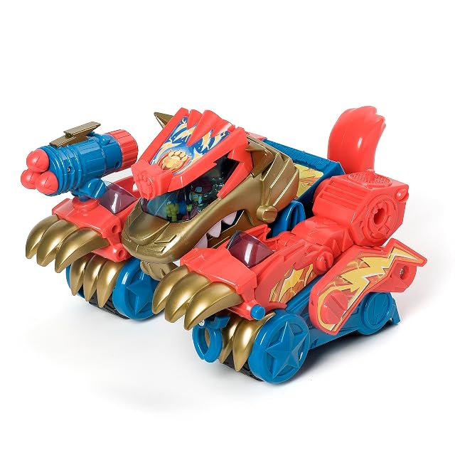 Foto 7 de 7 de SUPERTHINGS Wild Tigerbot - Robot Tigre transformable. El Robot se transforma en un vehículo. Incluye 1 Wild…