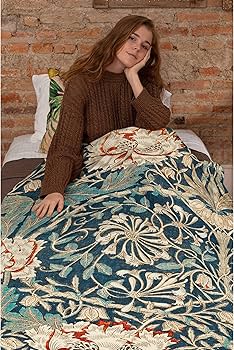 Amazon.com: caimizogojocrz William Morris Honeysuckle Vintage