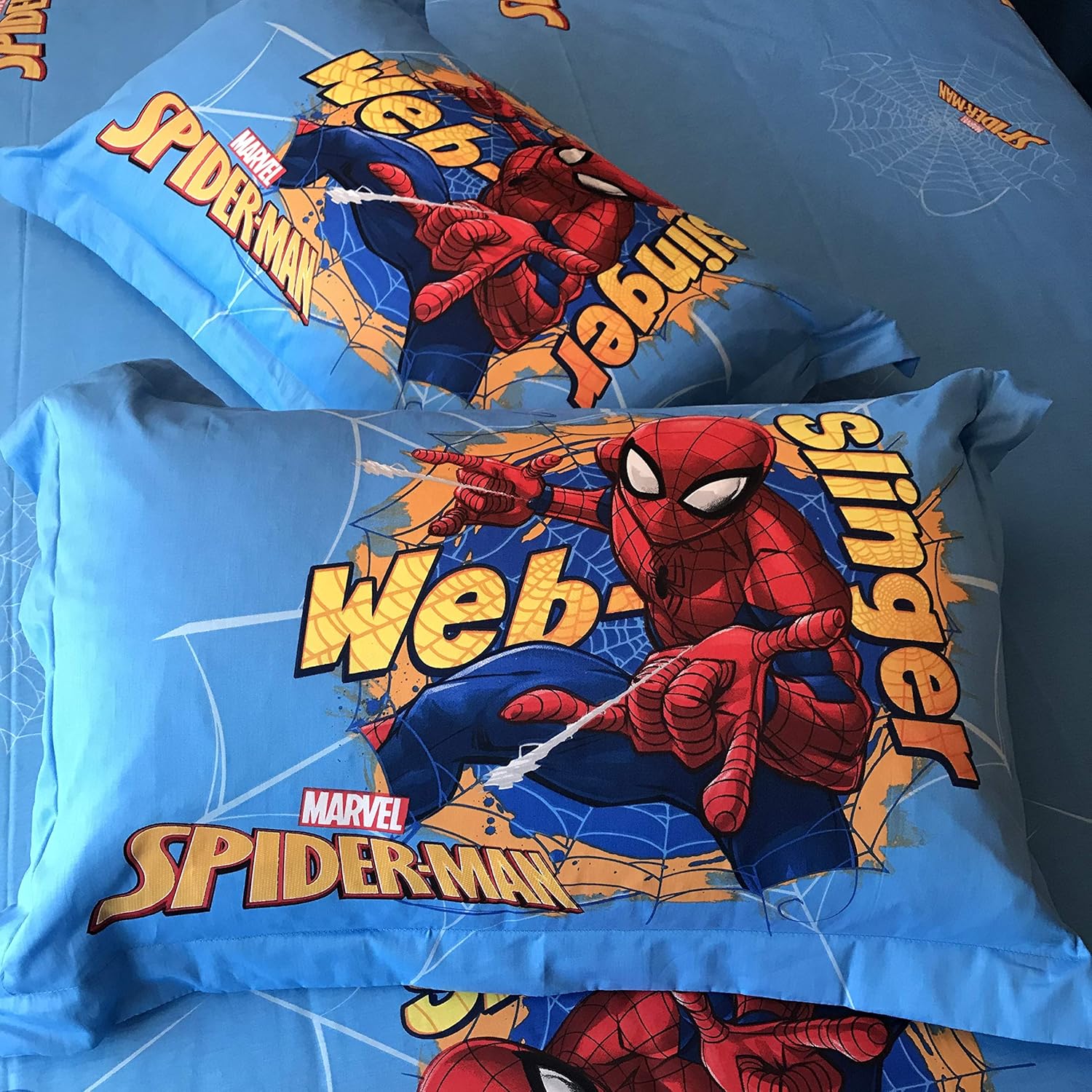 Amаzоn Crаzу 🔥 Dеаlѕ Warm Embrace Kids Bedding Set 100% Natural Cotton Boys Bed in a Bag Spiderman,Duvet/Duvet (White) Cover and Pillowcase and Fitted Sheet and Duvet (White),King Size,5 Piece Frее Shірріng оƒƒеr Warm Embrace Kids Bedding Set 100% Natural Cotton Boys Bed in a Bag Spiderman,Duvet/Duvet (White) Cover and Pillowcase and Fitted Sheet and Duvet (White),King Size,5 Piece