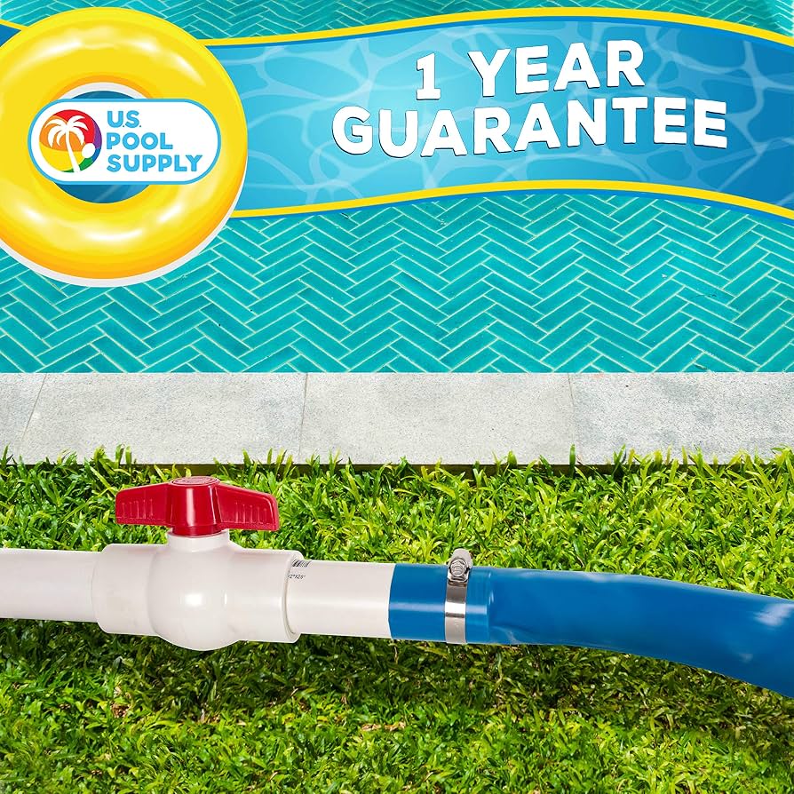 Puri Tech 1.5" X 50 Ft Heavy Duty Pool Backwash & Drain Hose - Model PRM-540
