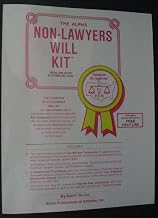 The Alpha Last Will and Testament Kit: Special Book Edition With Removable Forms