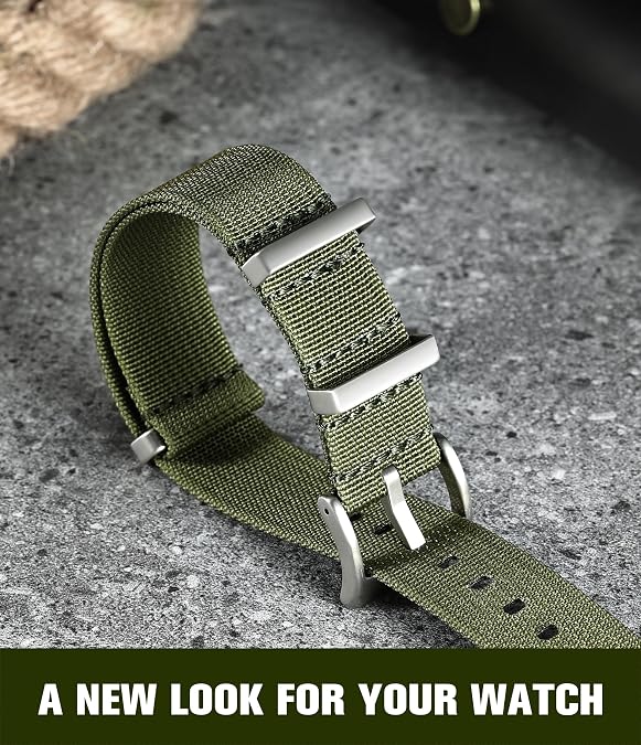 Stanchev Compatible with Hume Band Replacement Strap 20mm, Soft Nylon Loop Adjustable Strap for Hume Health Band, Breathable Sport Wristband for Men Women