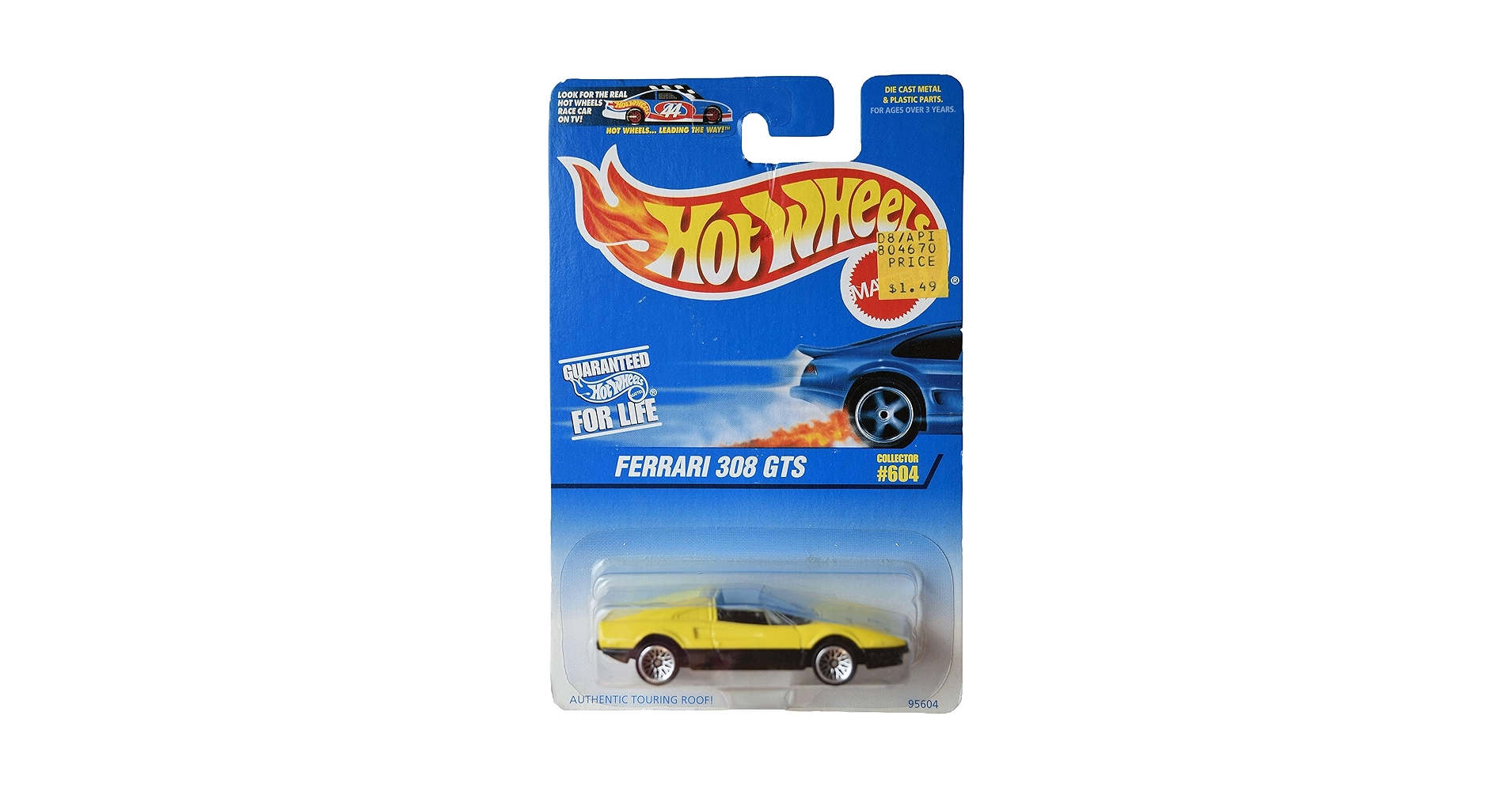 レア美品オススメ】1/64 ホットウィール / フェラーリ 308 GTS QV Hot Wheels Ferrari 308 GTS QV 1/64 Real Riders Magnum P.I.