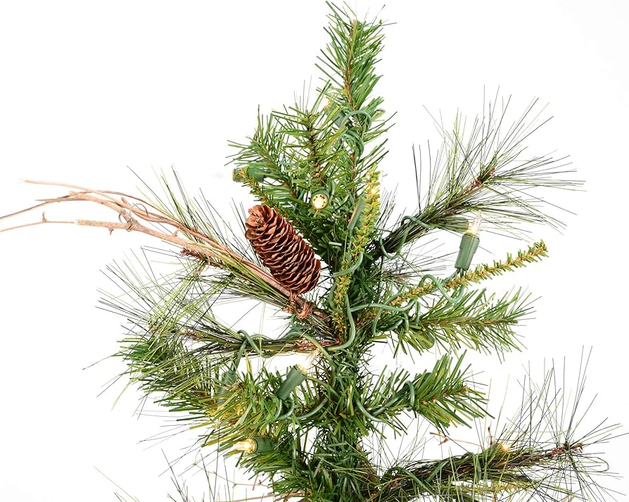 Amazon.com: Vickerman 5' Ashland Artificial Christmas Tree - Clear