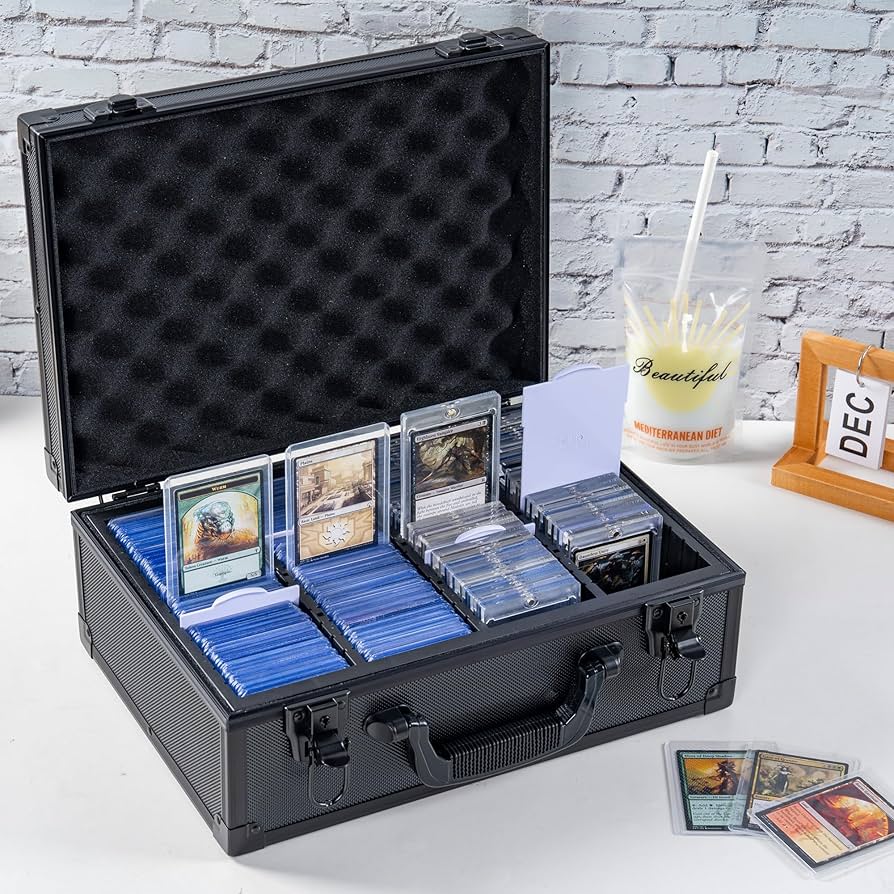 Amazon.com: KUOOKING Premium Toploader Storage Box With Card