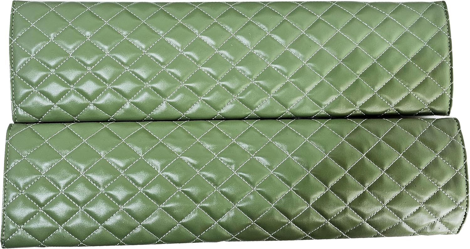 C&H Solutions PU Green Mahjong Soft Bag Empty Bag, Mahjong carry bag
