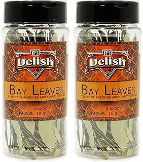 Bay Leaves by Its Delish, Medium Jar (Pack of 2)