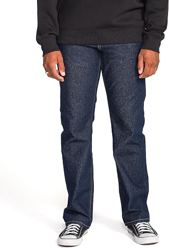 Volcom Men's Solver Stretch Denim Jeans-Modern Fit Pant