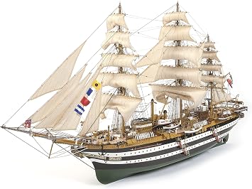 Occre Amerigo Vespucci Ship, Navy,White