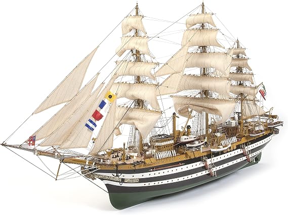 Occre Amerigo Vespucci Ship, Navy,White