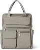 Baggallini Women's Modern Everywhere Laptop Backpack, Sterling Shimmer, One Size UK