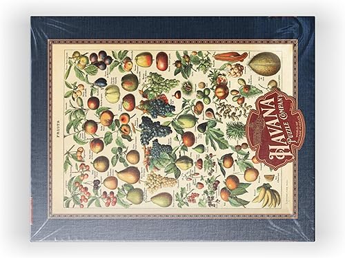 Miniatura 8 de MyPuzzle Fructus - Frutas para todos, póster de arte vintage, Adolphe Millot - Rompecabezas prémium de 1000 piezas para adultos