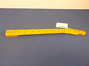 Allparts, / Neck for Tele 1 Piece Maple Replacement and Small Parts for Electric Guitar TMNF-FAT