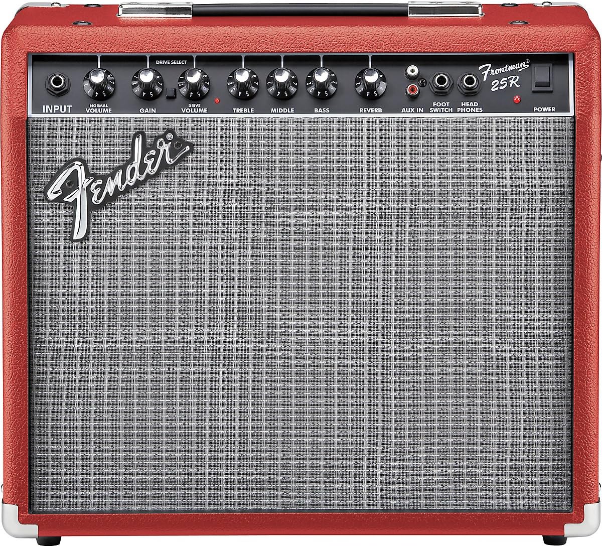 Amazon.com: Fender 25R Frontman Series II 25 W 1 x 10 Guitarra Combo  Amplificador Texas rojo : Instrumentos Musicales