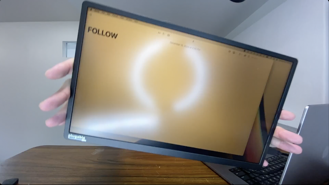 BEST External Portable Monitor? | Plugable USB-C Screen