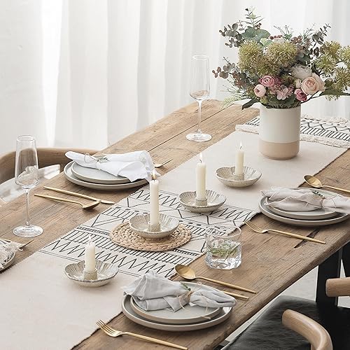 Miniatura 4 de Ceramic Candlestick Holder， Candle Holder for Taper Candles,Incense, Santo Palo, Halloween Christmas Wedding Parties, Dining Room Home Decoration