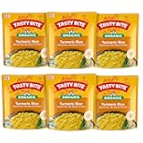 Tasty Bite Organic Turmeric Rice, 8.8 Ounce, Pack of 6, Ready to Eat, Microwavable, Vegetarian, Gluten-Free