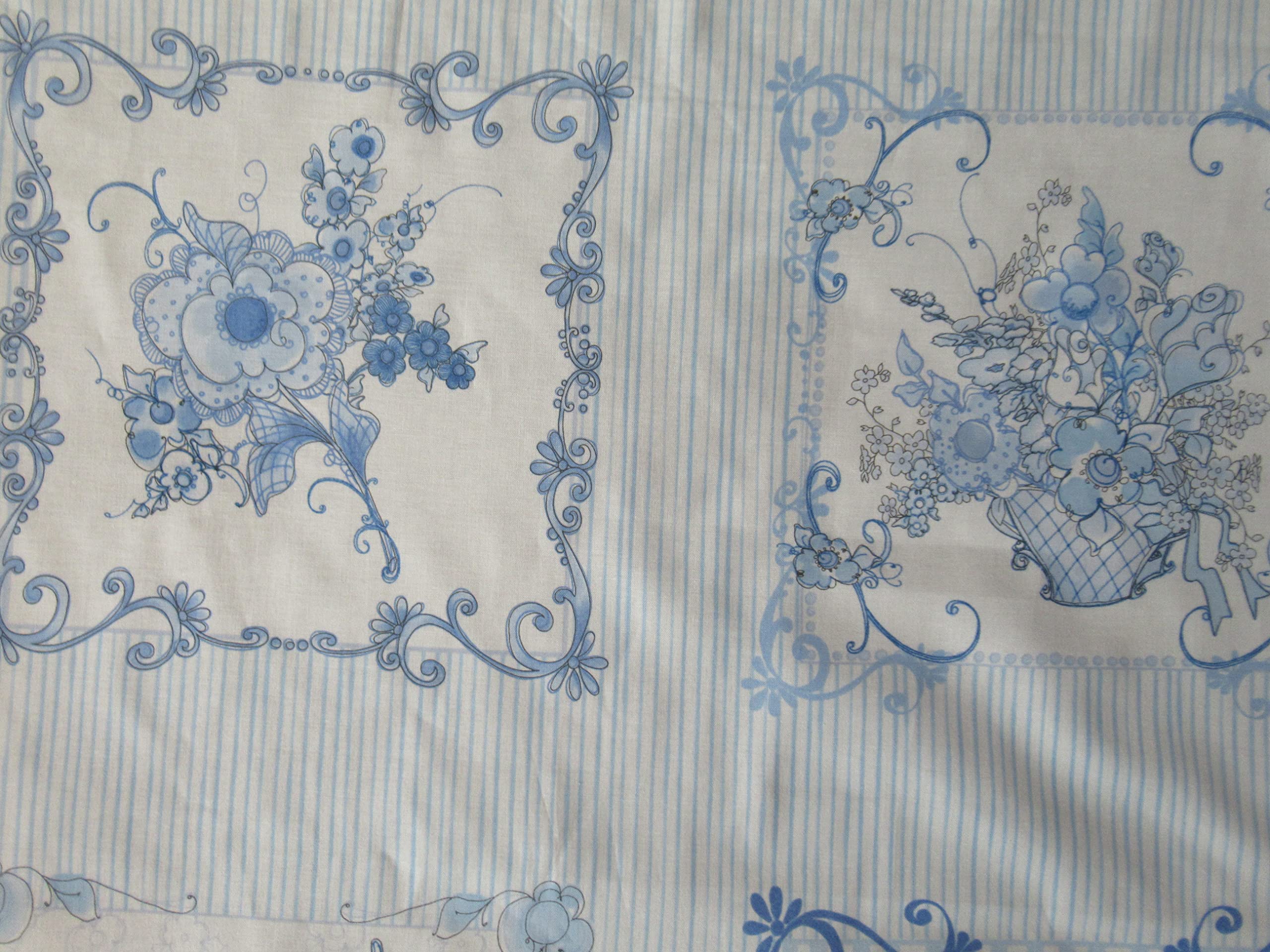 Amazon | Loralie Designs Blue Flora 廃盤柄：ロラライハリス、USA 