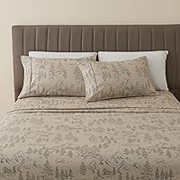 Vista 42 de 4-Piece Full Size Stripe Microfiber Sheet Set - Ultra-Soft, Brushed Bedding Sheets & Pillowcases - Wrinkle Free, Comfortable, All-Season Bed Sheets