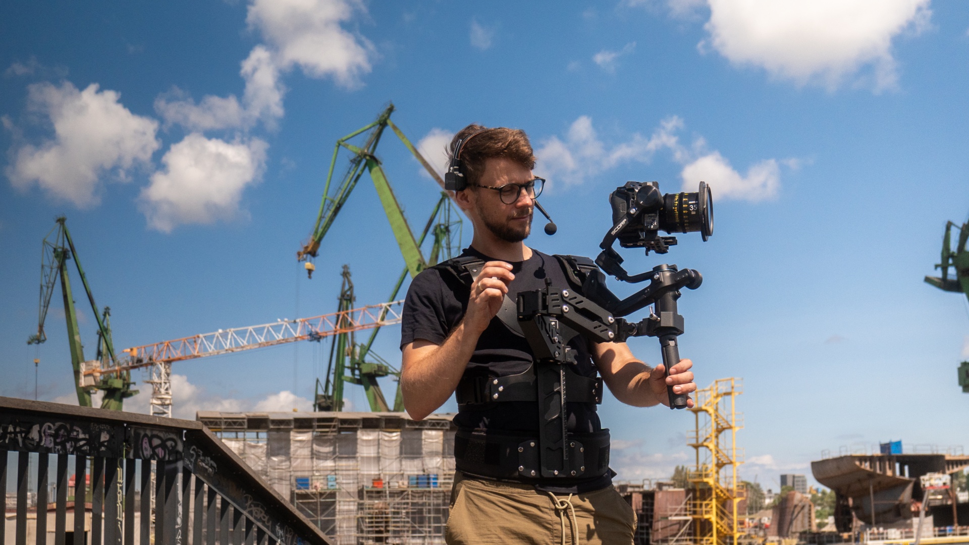 Amazon.com : DF DIGITALFOTO Thanos-SE Gimbal SteadiCam Support