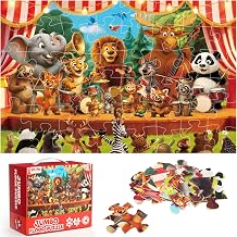 BenBen Floor Puzzles for Kids, 48 Pieces, 2 x 3 Feet, Large Jigsaw Puzzle
