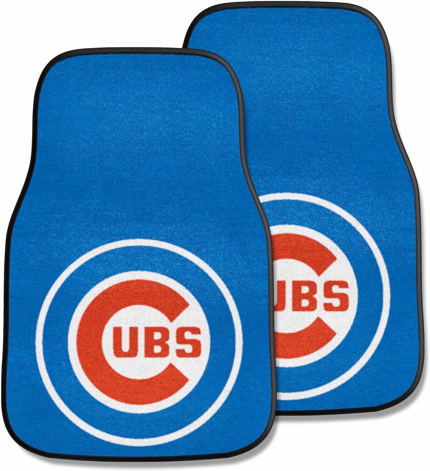 FANMATS MLB Unisex-Adult Front Carpet Car Mat Set - 2 Pieces