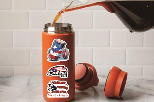 The Original Puerto Rico Sticker Decal Set - Waterproof Vinyl - Puerto Rico Hard Hat Sticker, Boricua, Coqui, El Morro, Puerto Rican, Car Bumper, Window, Laptop, Water Bottle (16pcs) by NTICKER - Image 4